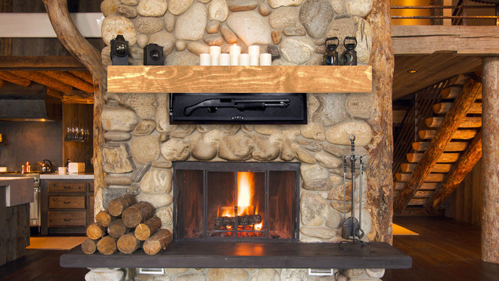 Tactical Fireplace Mantle