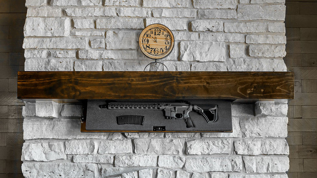 Tactical Fireplace Mantle
