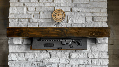 Tactical Fireplace Mantle