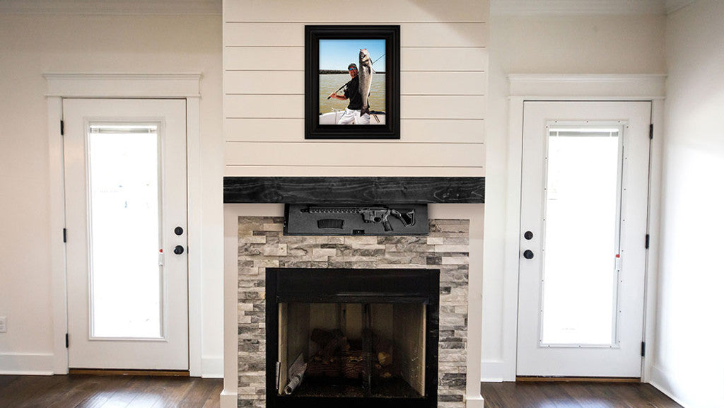 Tactical Fireplace Mantle