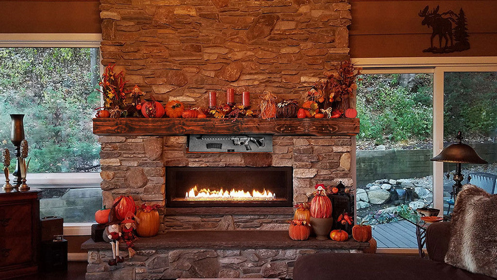 Tactical Fireplace Mantle